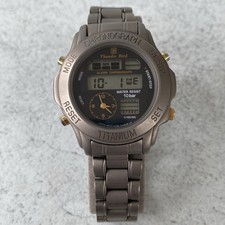 Citizen Titanium Thunder Bird Multifunction Quartz Chronograph Watch