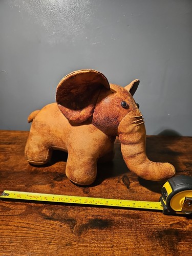 Faux leather brown - leather, elephant
