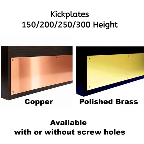 Door kick plates - plates, kickplate