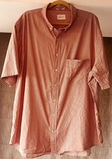 NEW Gant BIG 4XL "Regular Untucked Fit Seersucker" blended modal special shirt