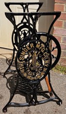 Beautiful Antique Singer Sewing machine Treadle Frame/Stand only