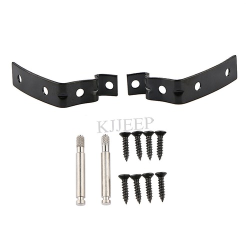 Black glove box lid hinge - black,