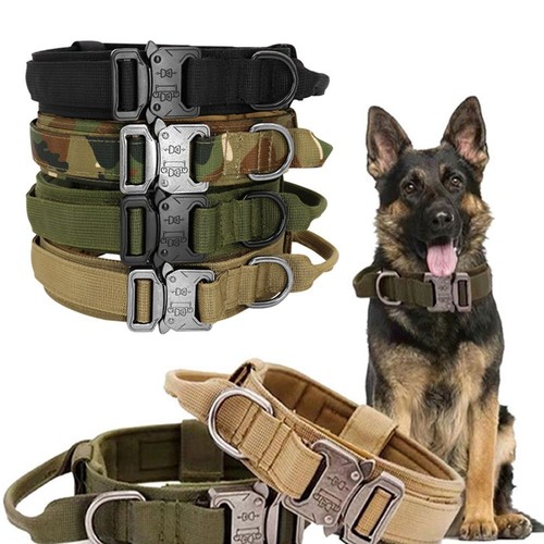 Tactical dog collar military - dog,