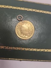 22ct 1791 Gold Six Pence Coin