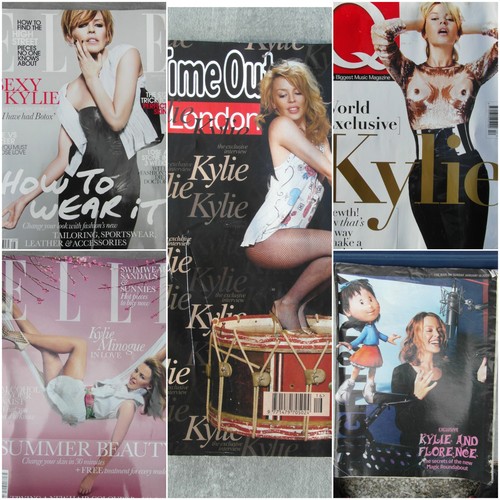 Kylie minogue magazines time - magazines,