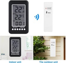LCD Digital Thermometer Clock