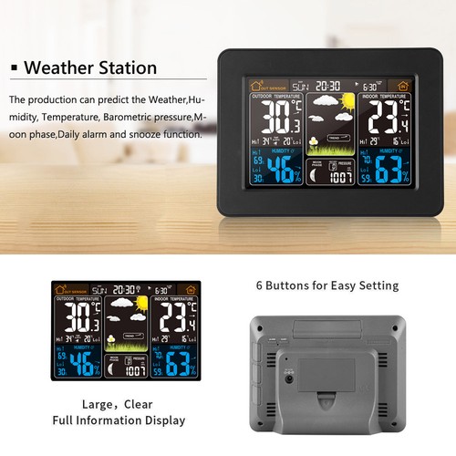 Acolor weather station - weather,