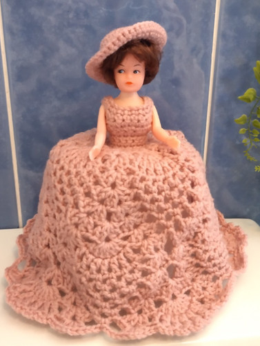 Handmade crochet vintage dress - handmade,