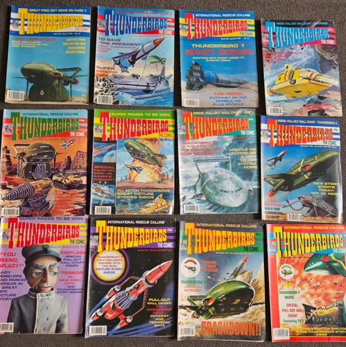 Thunderbirds comics job - comics, lot