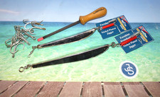 2 Solvokroken Norway 12 oz 18 oz pirk,  hook sharpener sea fishing jigs. 31