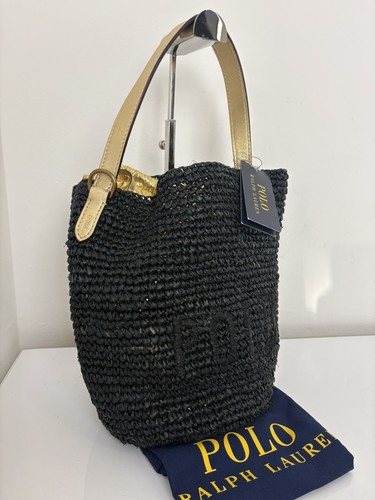 Polo ralph lauren raffia mini - raffia,