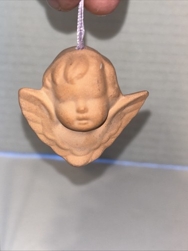 Tiny terracotta angel - 2”,