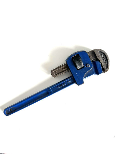 Record stillson pipe - stillson,