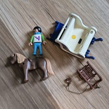Playmobil Pony Sleigh Ride, vintage set 3689.  PLAYMOBIL