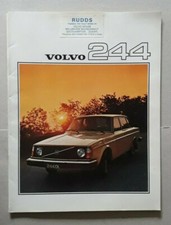 Volvo 244 Brochure 1976 - DL  GL