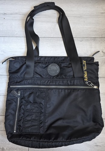 Martens large black nylon - dr,