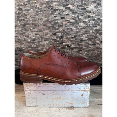 Frye james lug oxford redwood - james,