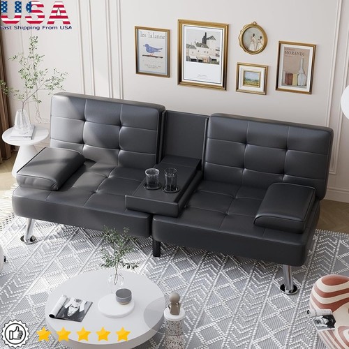 Convertible futon sofa - convertible, bed
