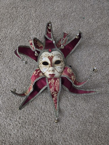 Venetian jester masquerade - jester,