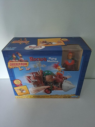 Chicken run rocky - chicken, flying