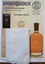 Bruichladdich Tasting Note