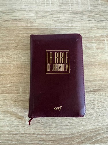 Bible jérusalem french - la,
