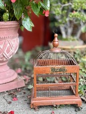 Vintage Canary BIRD CAGE