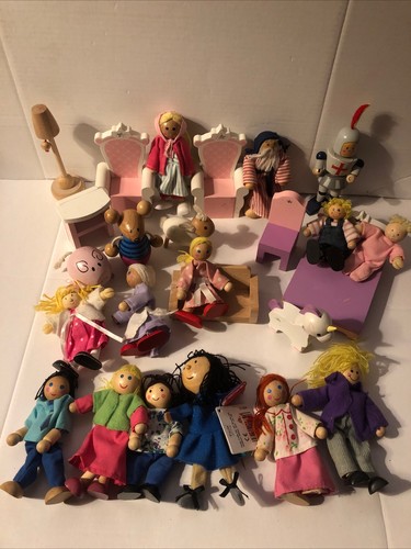 Wooden dolls toy - dolls,