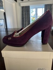 Boden Suede Plum  With