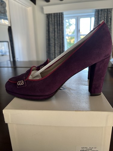 Boden suede plum - plum, with