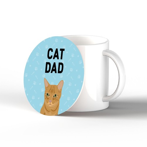 Ginger tabby cat dad - ginger,