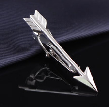 Silver Metal Tie Clip Holder