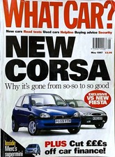 WHAT CAR? MAGAZINE MAY-1997 - BMW Z3, Rover MGF, Skoda Felicia, Volvo V70, Corsa