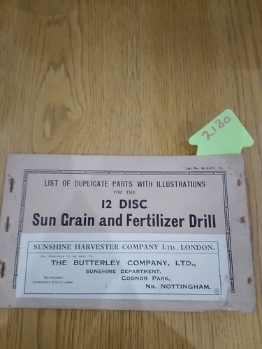 Sunshine harvester grain - sunshine,
