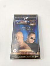 WWE WRESTLE MANIA 17 VHS