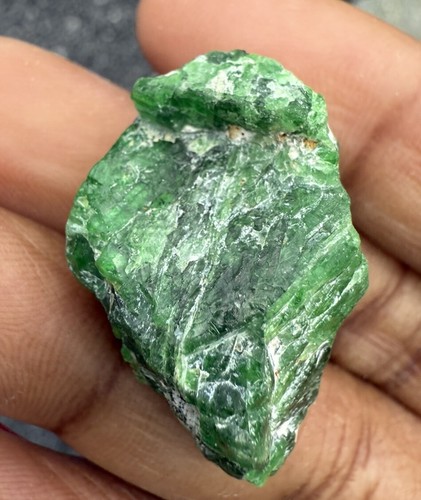 Natural tsavorite garnet - natural,