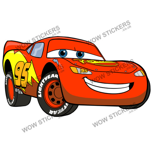 Character sticker lightning - character,