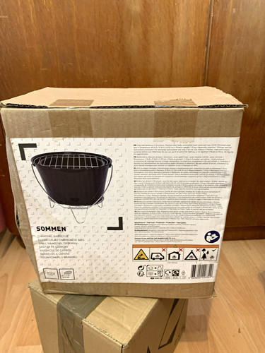 Ikea sommen charcoal kettle - charcoal,