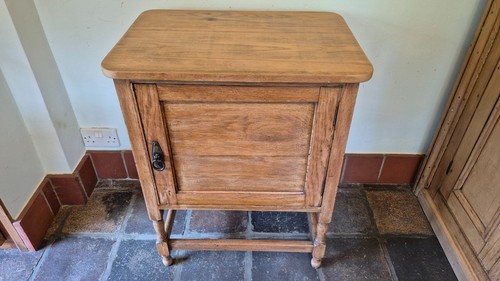 Antique pine cupboard with - antique,