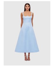 Leo Lin Dress 16 US 12 Blue