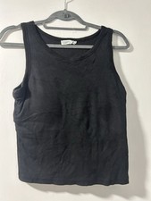 Primark XL Black Padded Ribbed