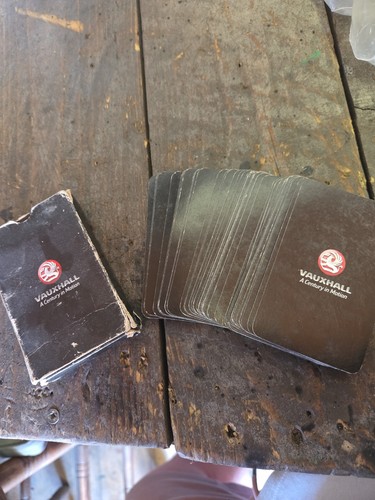 Vauxhall playing cards opel - vauxhall,