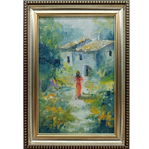 Cottage original oil - original,