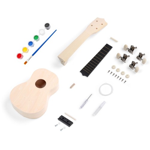 Diy ukulele kit wooden - diy,