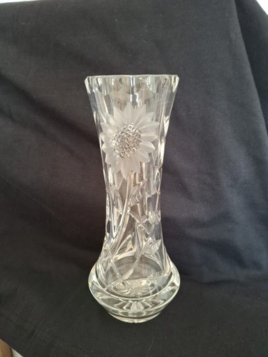 Lead crystal vase inches - lead,