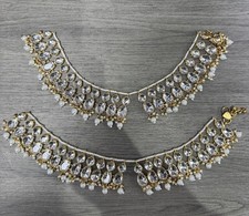 Indian Kundan Anklets Payal