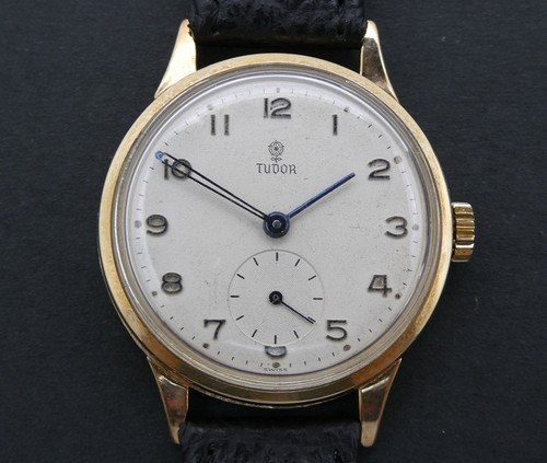 Vintage tudor rose 9ct - rose,