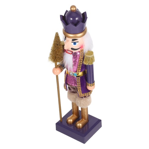 Christmas lighted nutcracker - christmas,