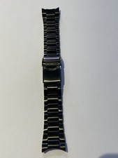 Seiko Black 24mm Mens