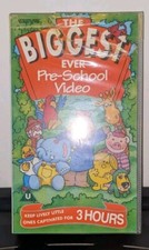 The Biggest Ever Pre-School Video (VHS, 1993)